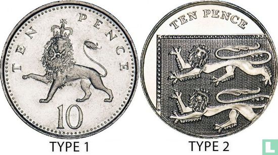 United Kingdom 10 pence 2008 (type 2) - Image 3