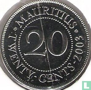 Mauritius 20 cent 2003 - Afbeelding 1