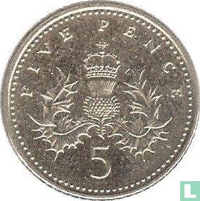 United Kingdom 5 pence 2003 - Image 2