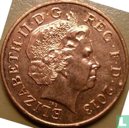 United Kingdom 2 pence 2013 - Image 1