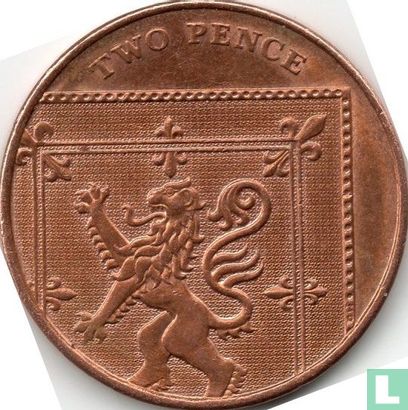 Verenigd Koninkrijk 2 pence 2009 - Afbeelding 2