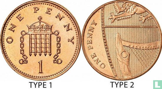 Royaume-Uni 1 penny 2008 (type 2) - Image 3