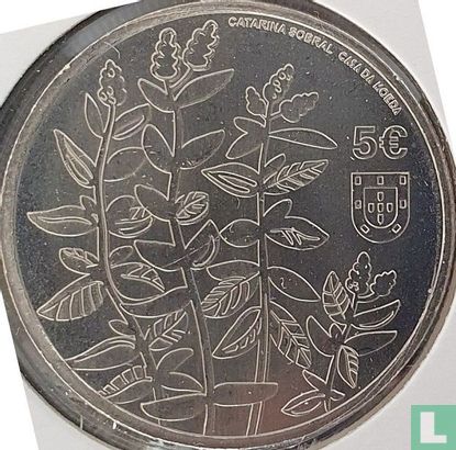 Portugal 5 Euro 2023 "Endangered flora - Longleaf spearmint" - Bild 2