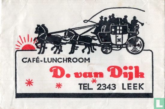 Cafe Lunchroom D. van Dijk  - Image 1