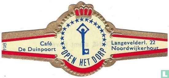 Open het Dorp - Café De Duinpoort - Langervelderl. 22 Noordwijkerhout - Image 1