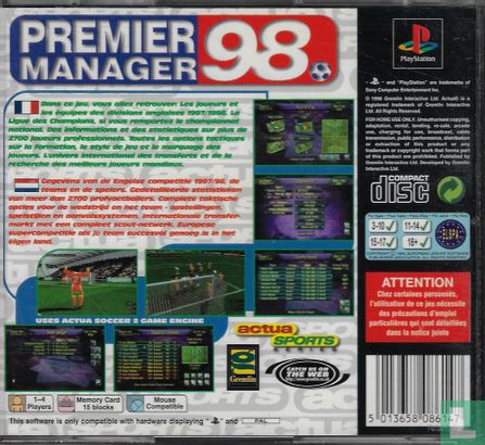Premier Manager 98 - Bild 2