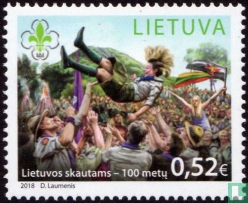 100 jaar scouting in Litouwen