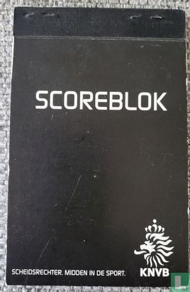 KNVB Scoreblok - Afbeelding 1