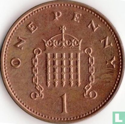 Royaume-Uni 1 penny 1999 (acier cuivré) - Image 2