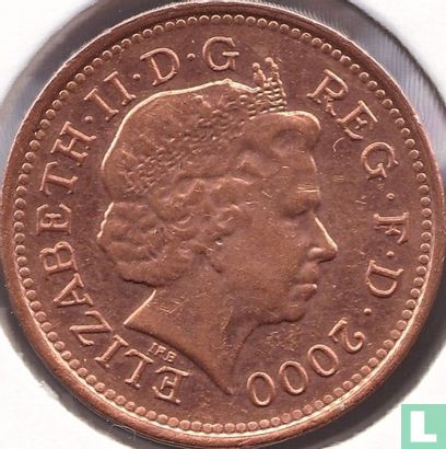 United Kingdom 1 penny 2000 (type 2) - Image 1