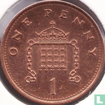 Royaume-Uni 1 penny 2000 (type 2) - Image 2