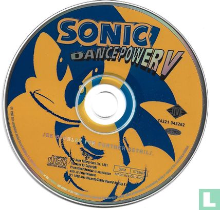 Sonic Dance Power V + Video CD Clip! - Afbeelding 3