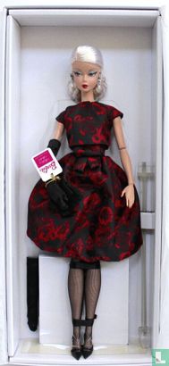 Elegant Rose Cocktail Dress Barbie - Image 1