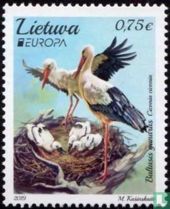 Europa - Oiseaux nationaux 