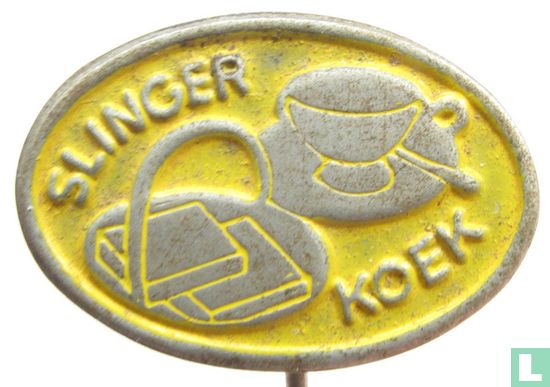 Slinger koek (ovaal) [yellow]