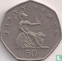 Royaume-Uni 50 pence 1999 - Image 2