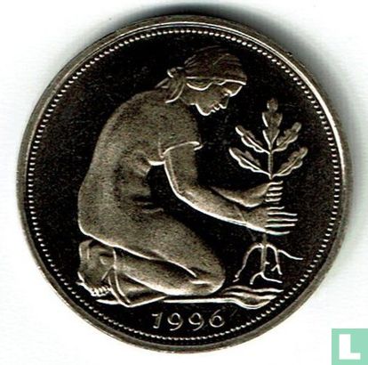 Deutschland 50 Pfennig 1996 (A) - Bild 1