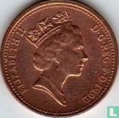 United Kingdom 1 penny 1992 (copper plated steel) - Image 1