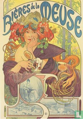 Werbeplakat für - Bières de la Meuse (1897) - Image 1