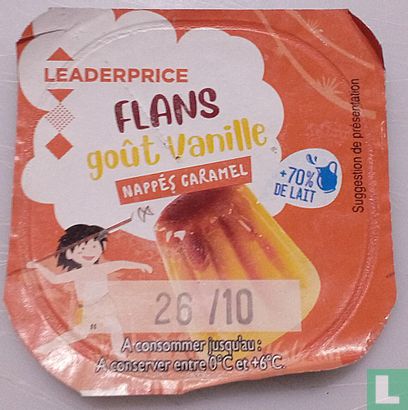 Leaderprice flans gout vanille