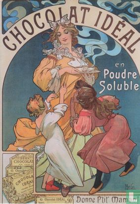 Werbeplakat für - Chocolat Idèal (1897) - Image 1