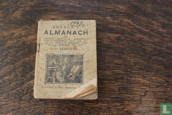 Snoeck's Almanach voor het jaar O.H. Jesu-Christi 1947 - Afbeelding 1
