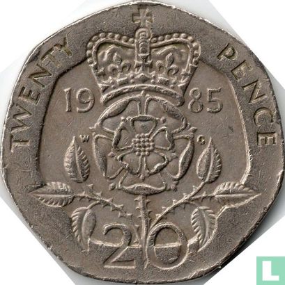 Verenigd Koninkrijk 20 pence 1985 - Afbeelding 1