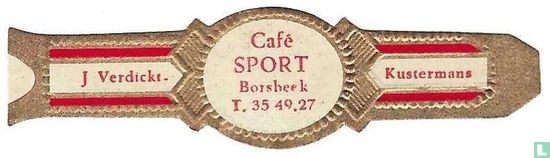Café Sport Borsbeek T. 35 49.27 - J. Verdickt- -  Kustermans - Afbeelding 1