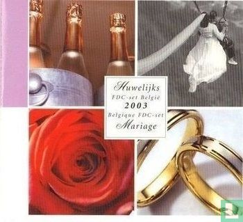 België jaarset 2003 "Liefde" - Afbeelding 1