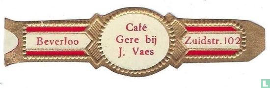 Café Gere bij J. Vaes - Beverloo - Zuidstr. 102 - Afbeelding 1