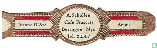 A. Schollen Café Frascati  Beringen-Myn -  Tel. 32567 - Jeanne D'Arc - Achel - Image 1