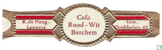 Café Rood-Wit Berchem - R. de Hoog-Lauwers - Gen. Drubbelstr. 42 - Afbeelding 1