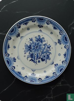 Decorative Plate - De Porceleyne Fles - 1951 - Groen, J.P.   - Image 1