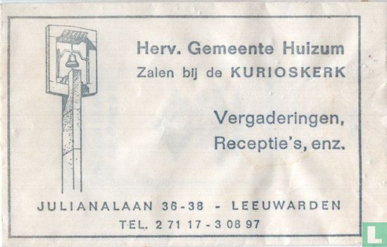 Herv. Gemeente Huizum - Kurioskerk  - Afbeelding 1