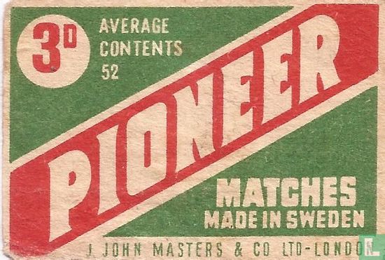 3D Pioneer matches 