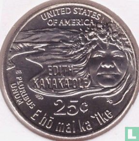 États-Unis ¼ dollar 2023 (D) "Edith Kanaka'ole" - Image 2
