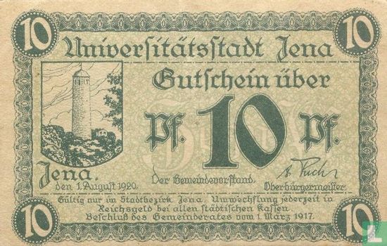 Jena, Stadt - 10 Pfennig 1920 - Bild 1