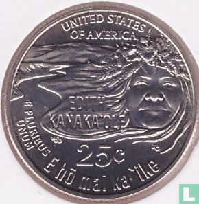 États-Unis ¼ dollar 2023 (S) "Edith Kanaka'ole" - Image 2
