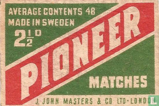 Pioneer matches 2 1/2 D