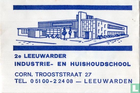 2e Leeuwarder Industrie en Huishoudschool - Afbeelding 1