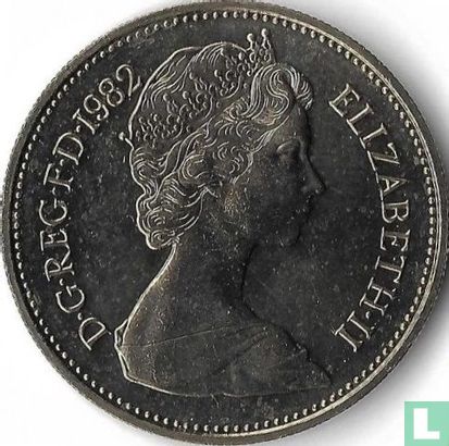 Vereinigtes Königreich 5 Pence 1982 - Bild 1