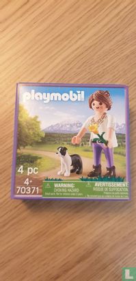 Playmobil Milka Meisje met hond - Afbeelding 1