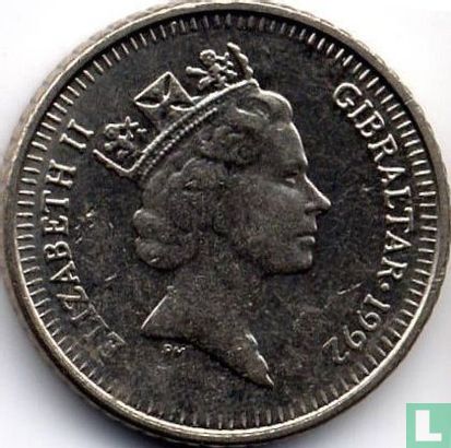 Gibraltar 5 pence 1992 (AA) - Image 1