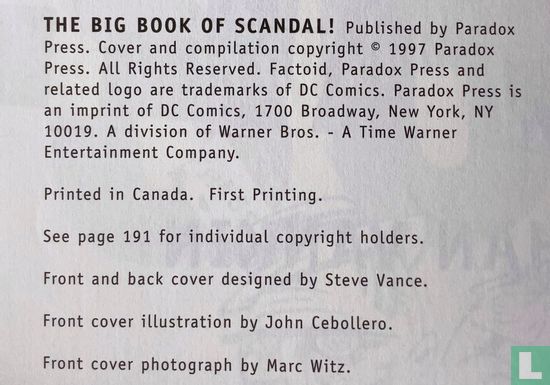 The Big Book of Scandal - Image 3