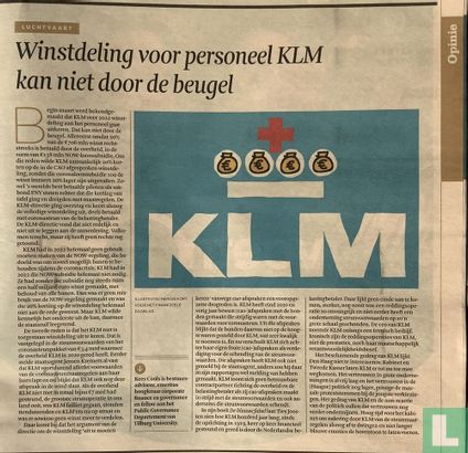 Winstdeling voor personeel KLM kan niet door de beugel - Afbeelding 2