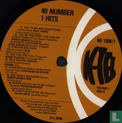 40 Number 1 Hits - Afbeelding 4