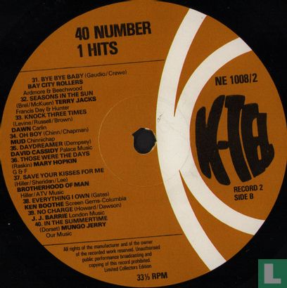 40 Number 1 Hits - Image 6