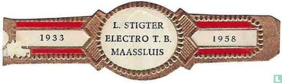 L. Stigter Electro T.B. Maassluis - 1933 - 1958 - Afbeelding 1