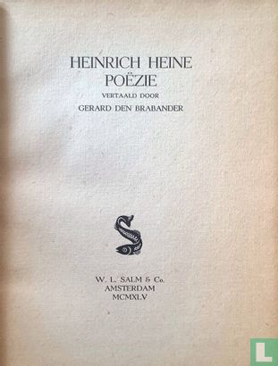 Heinrich Heine Poëzie - Image 3