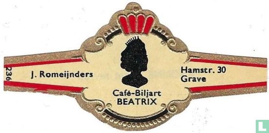 Café-Biljart Beatrix - J. Romeijnders - Hamstr. 30 Grave - Afbeelding 1